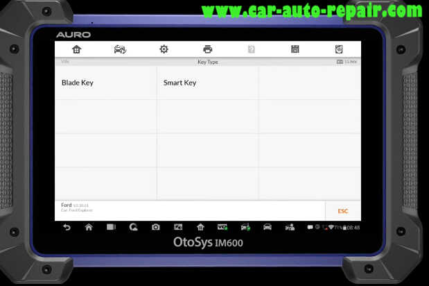 Ford Explorer 2015 Smart Key All Keys Lost Programming via AURO IM600 (7)