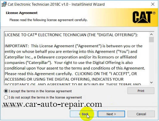 How to Install & Activate Cat Electronic Technician 2018C (5)