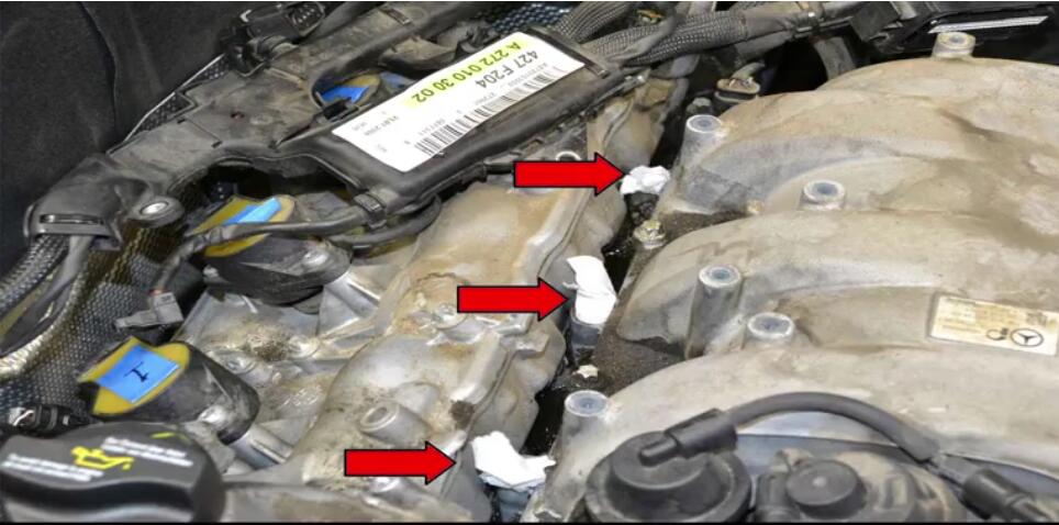 How to Remove Mercedes Benz Intake Manifold (19)