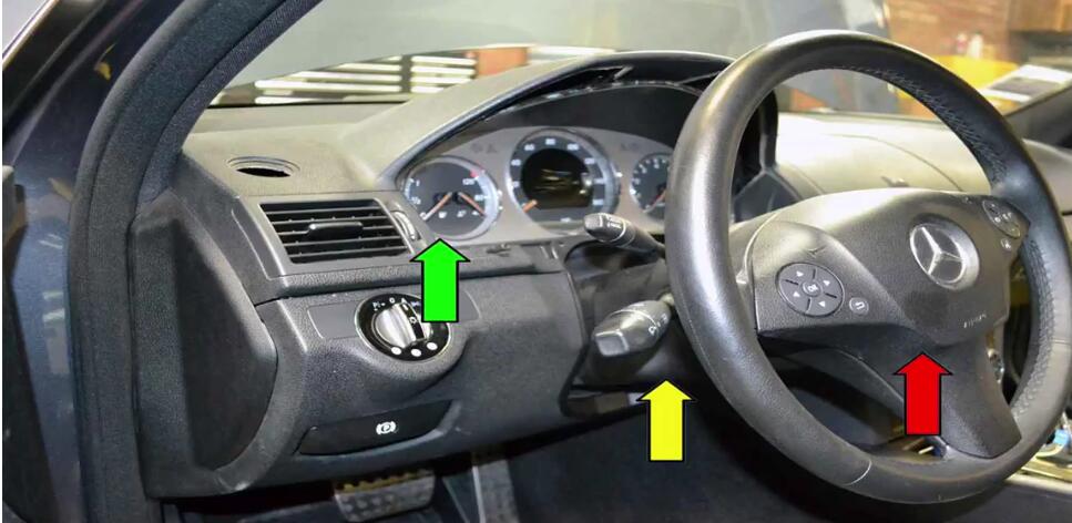 How to Remove & Replace Benz EIS (Electrical Ignition Switch)