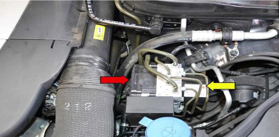 How to Replace ABS Dynamic Control Module for Benz W204 (1)