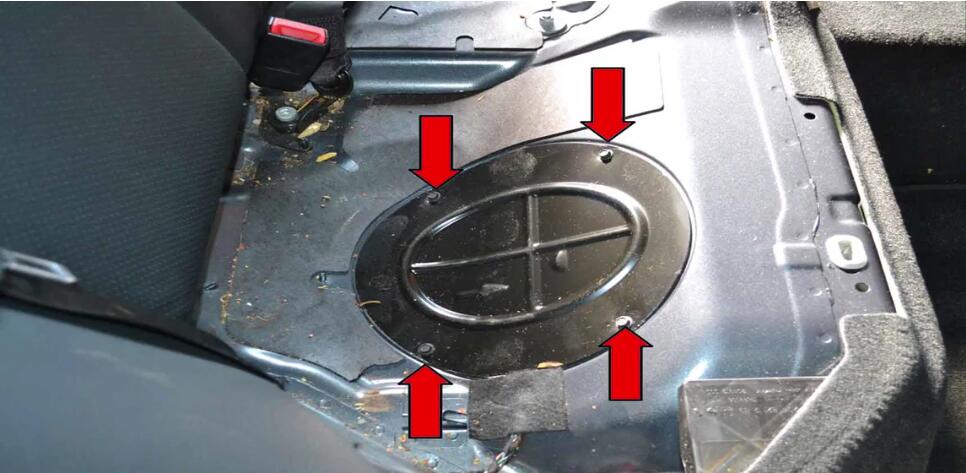 thumbnail image 2 of Passenger Side Fuel Pump Closing Cover For Mercedes-Benz C300, C350, E350, CLS400, GLK350 (2008-2017) – OE Spec 2044700438 2 of 6