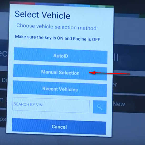 How to Use Bosch ADS 625 ADS 325 to Identify a Vehicle (10)