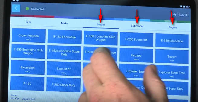 How to Use Bosch ADS 625 ADS 325 to Identify a Vehicle (13)