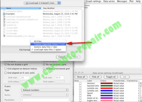 How to View BMW GS911 Real-time Log File Data (Live Graph) (3)