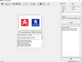 PSA Calculator 16.04.07 Free Download for Peugeot Citroen