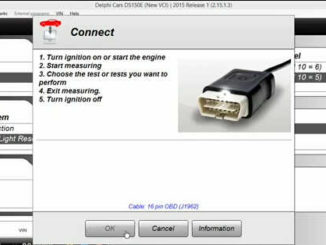 DELPHI DS150E Reset Service Light for VW Polo 2005 (2)