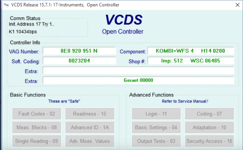 How to Use VCDS Reset Service Reminder Interval Light (10)