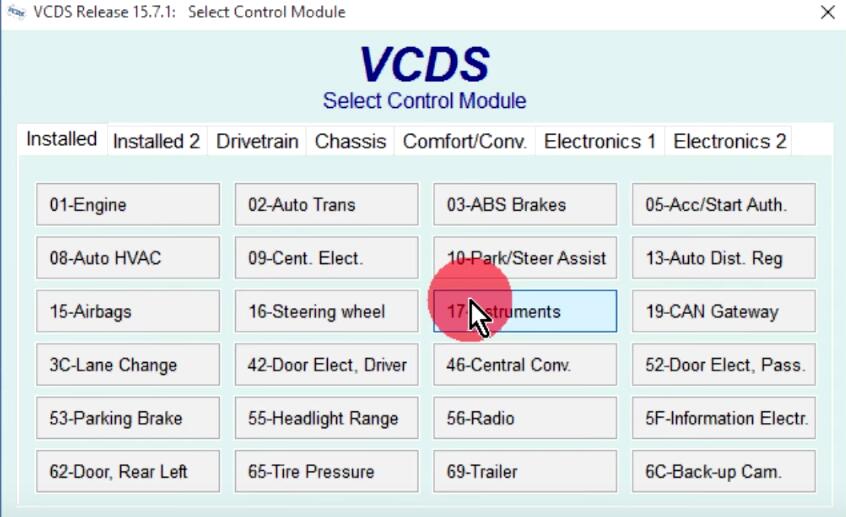 How to Use VCDS Reset Service Reminder Interval Light (15)