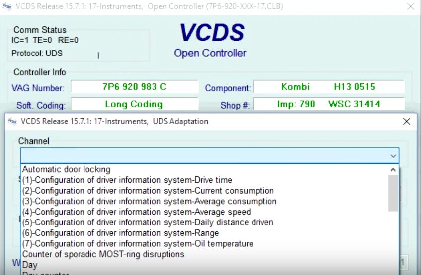How to Use VCDS Reset Service Reminder Interval Light (17)
