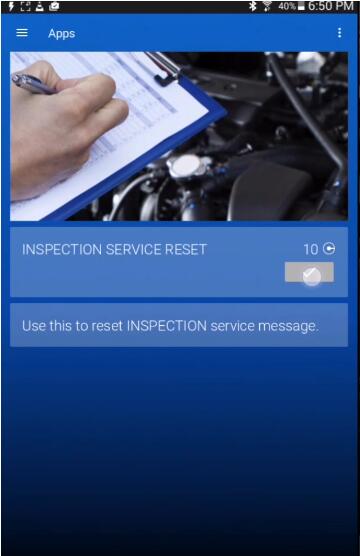 OBDeleven Reset Service & Inspection Interval Light for Audi A7 (8)