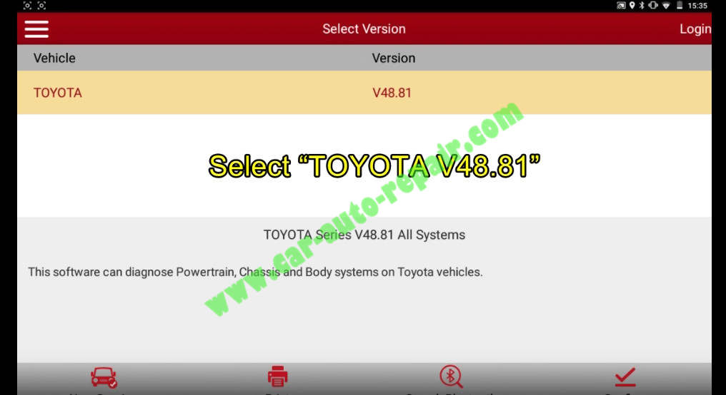 Toyota Crown 2013 Keys & Remote Programming by Launch X431 (1)