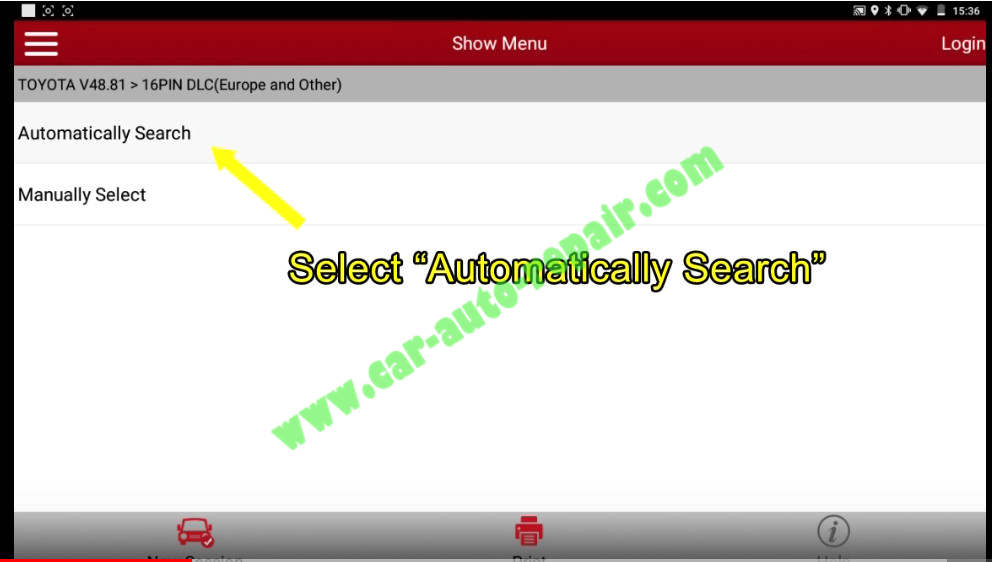 Toyota Crown 2013 All Keys Lost Remote Programming By Launch X431 Auto Repair Technician Home