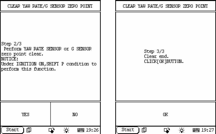 Toyota Yaw Rate Acceleration Sensor and VSC Light Reset by Launch X431 (3)