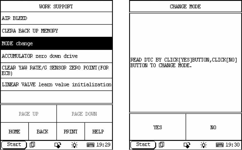 Toyota Yaw Rate Acceleration Sensor and VSC Light Reset by Launch X431 (4)