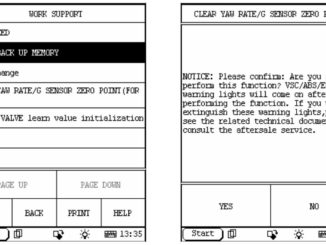 Launch X431 Perform ECU Backup Memory Clear/Initialization2