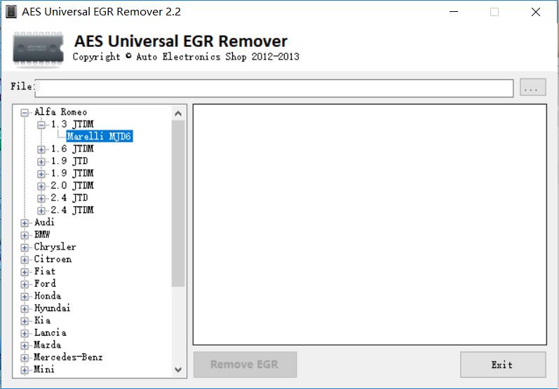 AES Universal EGR Remover 