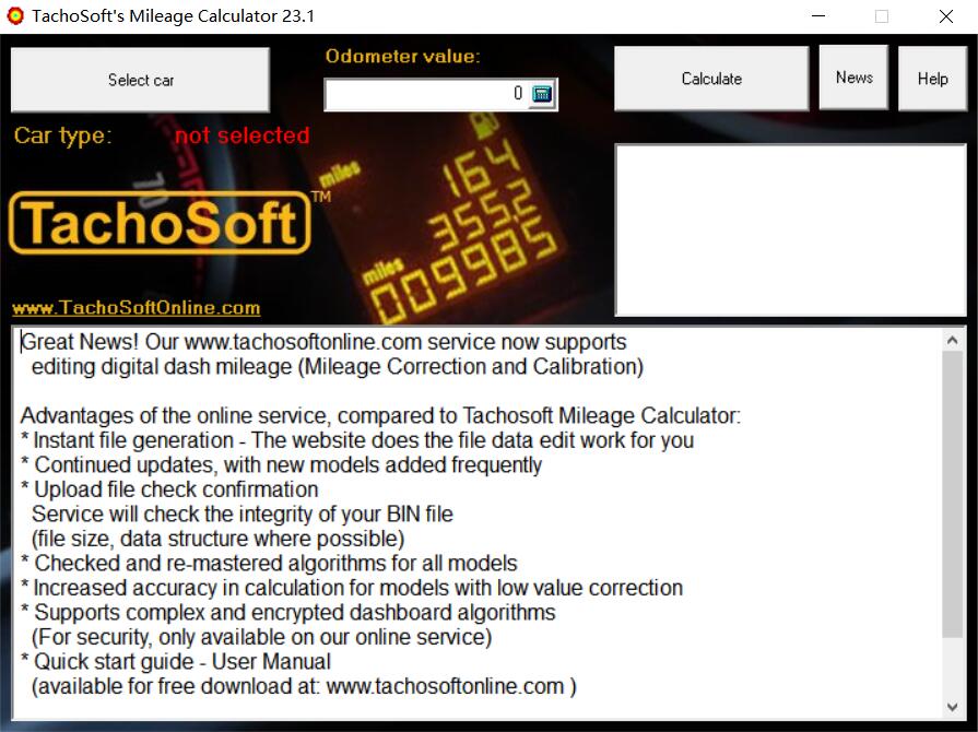 Tachosoft Mileage Calculator 23.1 Crack Free Download