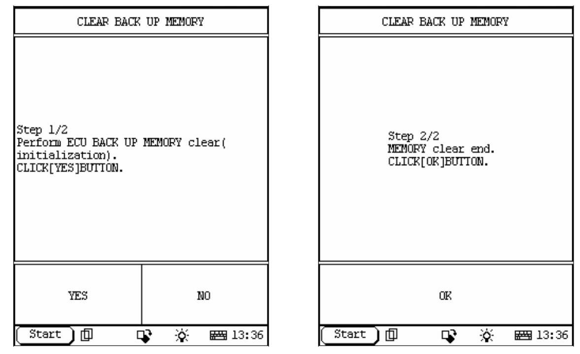 Launch X431 Perform ECU Backup Memory Clear/Initialization2