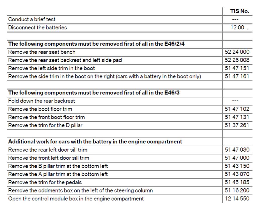 BMW 3 Series E46 Subwoofer Module Retrofit Guide (3)