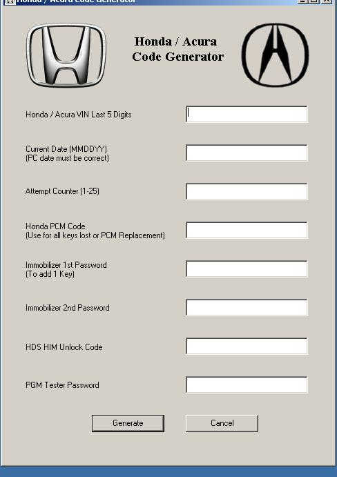 Crack Honda Acura Code Generator Full Download (1)