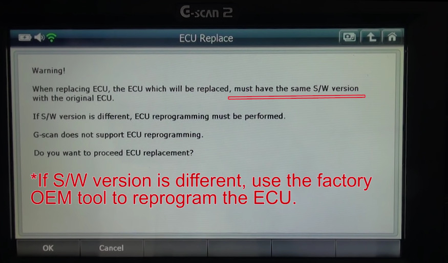 Gscan2 Ssangyong Rexton 2014 ECU Replacement (10)