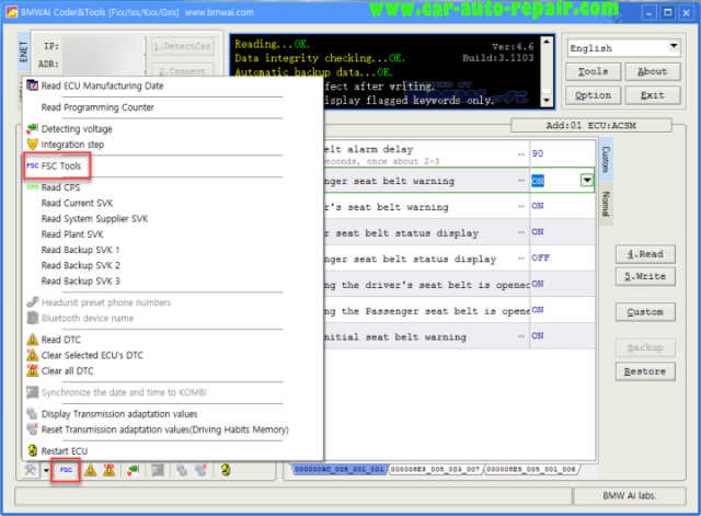 How to Use BMWAiCoder to Generate FSC Code for Navigation (2)