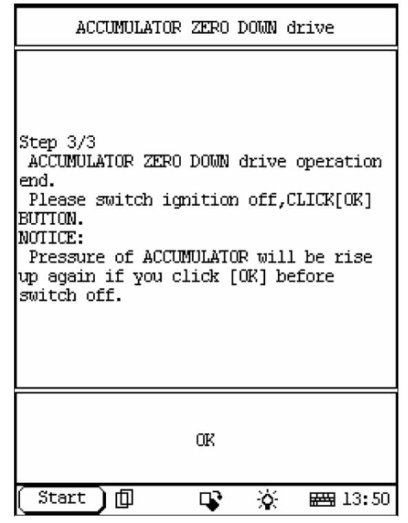 Launch X431Toyota Accumulator Pressure Down to Zero Drive (3)