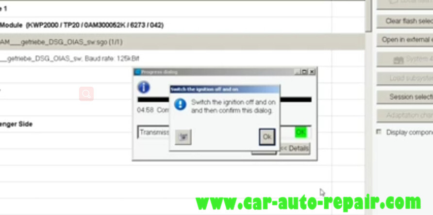 ODIS Engineering Flashing Transmission DSG 7 DQ200 Unit (13)