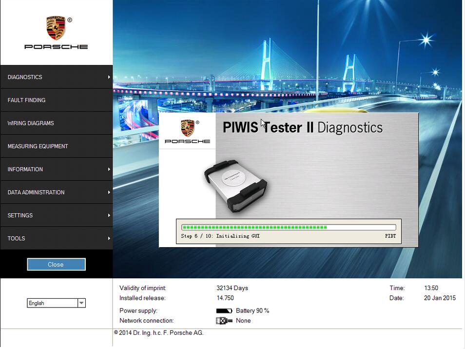 Cụm thiết bị & điện tử Fornt-end chẩn đoán Porsche PIWIS II cho Panamera (2)