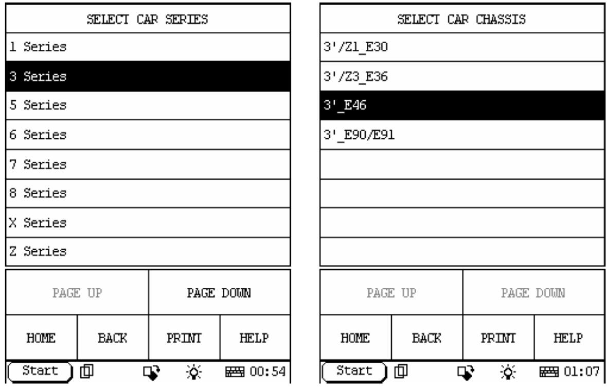 BMW 3 E46 Service Light Reset by Launch X431 (2)