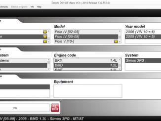 Delphi DS150E VW Polo 2005 ECU Read Time Data (1)