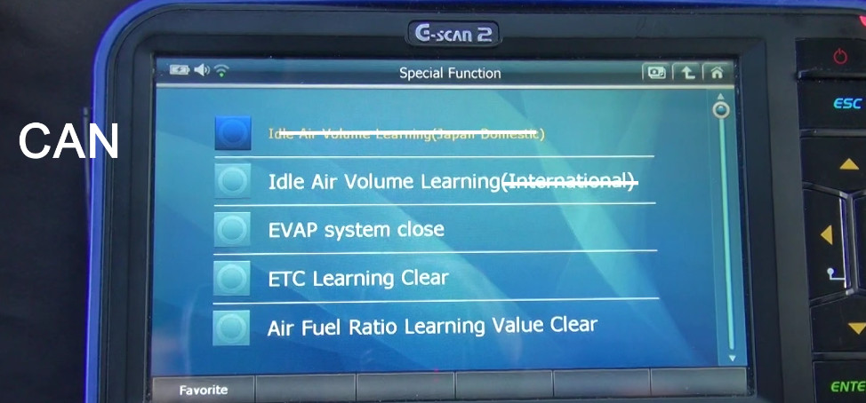 G-scan2 Perform Idle Air Volume Learning for Nissan (11)