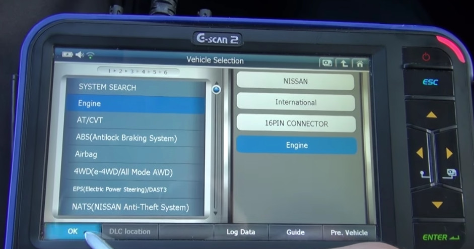 G-scan2 Perform Idle Air Volume Learning for Nissan (3)