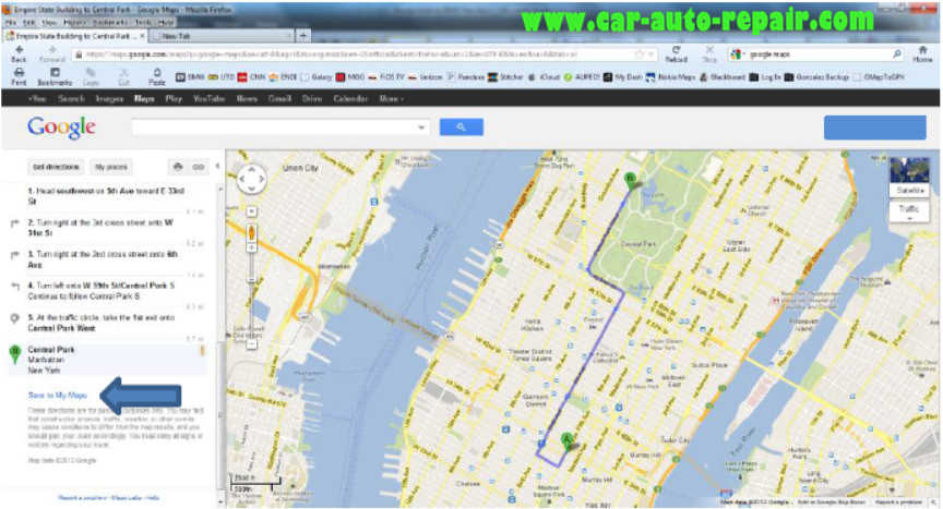 Google MapsGoogle Earth Routes for BMW Navigation System (5)