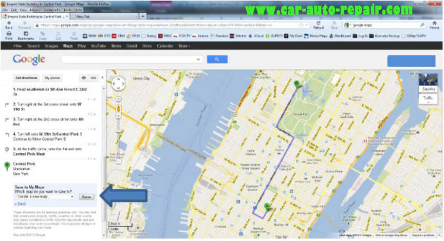 Google MapsGoogle Earth Routes for BMW Navigation System (6)