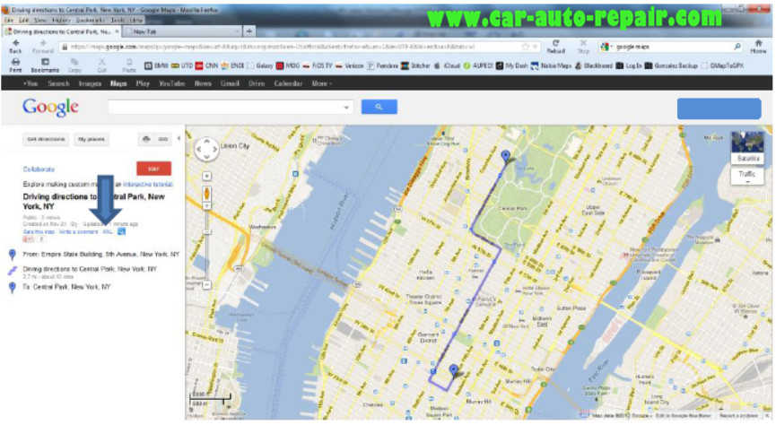 Google MapsGoogle Earth Routes for BMW Navigation System (7)