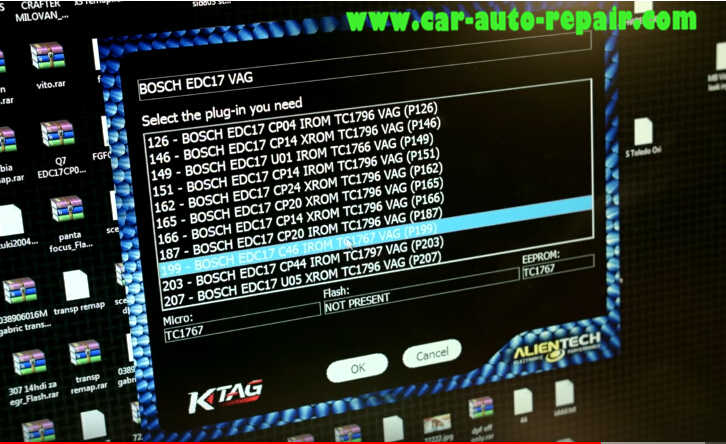 KTAG Read Out Audi BOSCH EDC17 C46 VAG ECU Data (7)