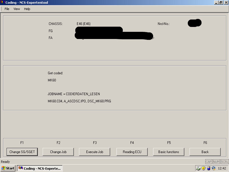 BMW E46 Type Pressure Monitoring Coding by INPA NCS Expert (12)