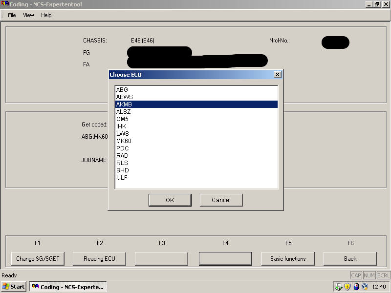 BMW E46 Type Pressure Monitoring Coding by INPA NCS Expert (6)