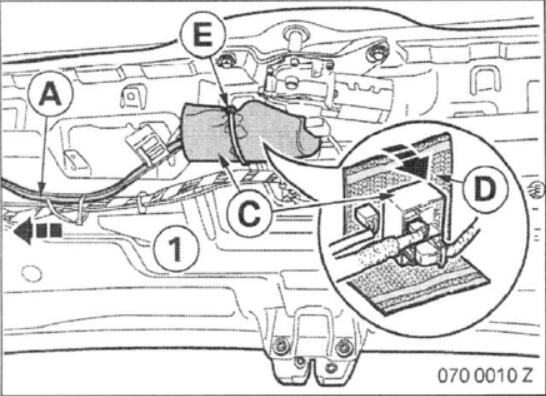 BMW X5 X6 Rear View Retrofit Installation Guide (13)