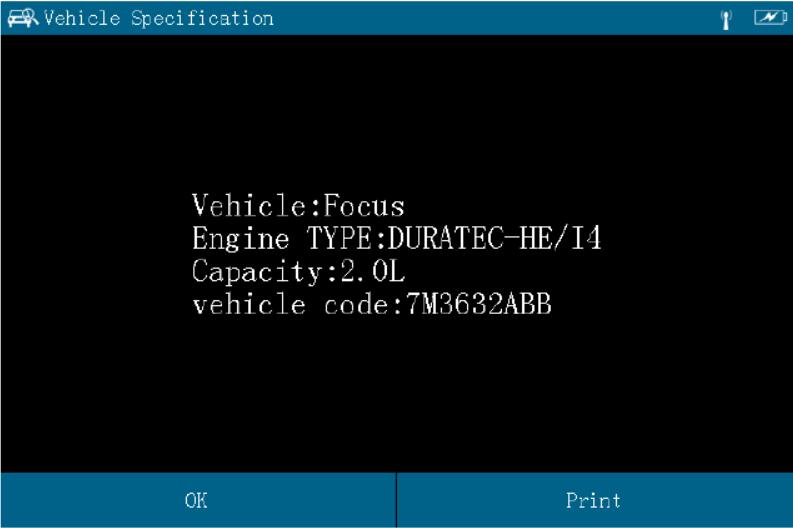 Europe Ford Focus Mileage Programming after Replacement by Launch X431 (2)