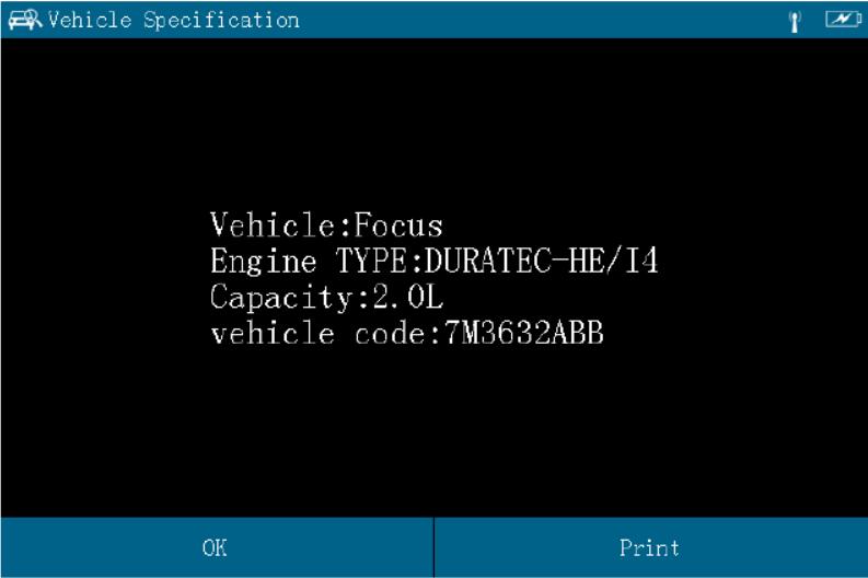 Europe Ford Focus Mileage Programming after Replacement by Launch X431 (2)