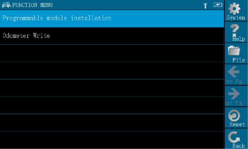 Europe Ford Focus Mileage Programming after Replacement by Launch X431 (4)