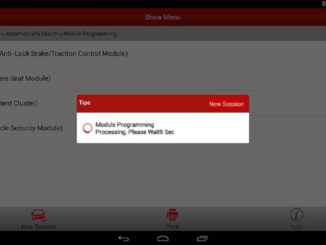 Ford ABS Module Program After Replacement by Launch X431 (9)