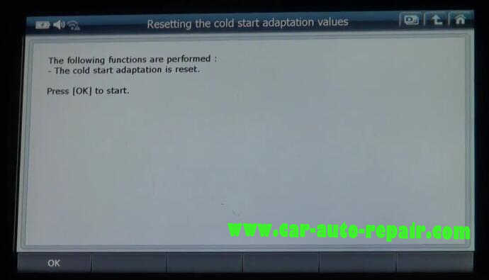 G-Scan2 benz throttle learning resetting the cold start adaptation value (10)