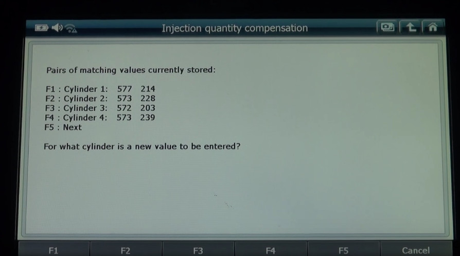 G-scan2 Injection Quantity Compensation for BMW 7 Series 750 LI 2011 (5)