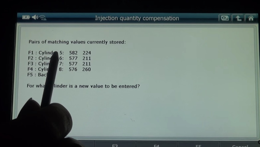 G-scan2 Injection Quantity Compensation for BMW 7 Series 750 LI 2011 (6)