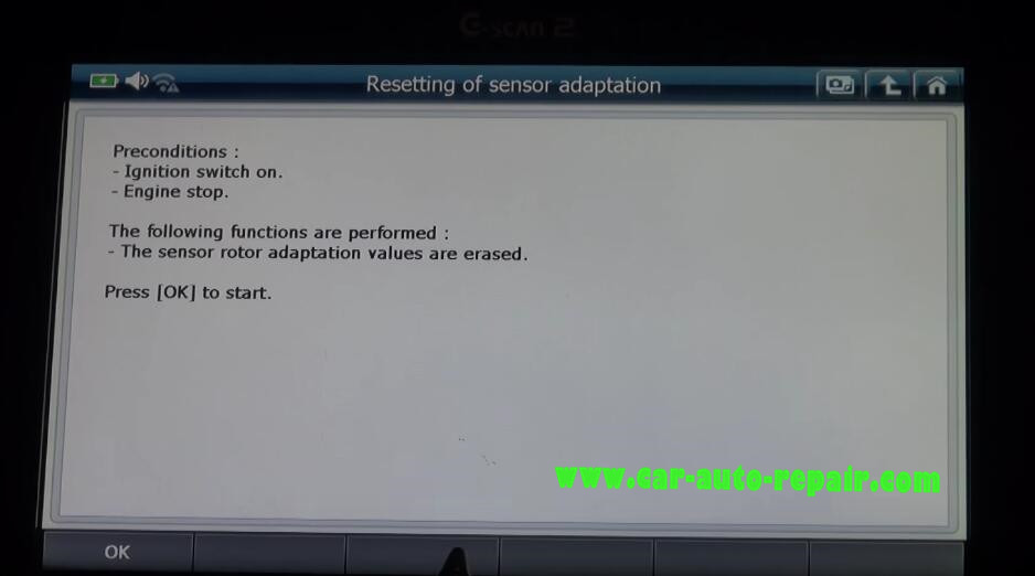 Gscan2 Reset Engine Sensor & Mixture Adaptation for Benz G-Class (5)