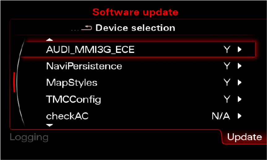 How to Update Audi MMI 3GP (7T6) Navigation (25)
